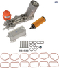Engine Oil Filter Housing with Oil Cooler and Filter